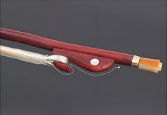 Huqiu Professional Erhu Bow – Pernambuco Tip with Bamboo Shaft & Natural Horsehair