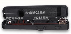 H108 Oxford Cloth Erhu Case – Double-Shoulder or Hand-Carry, Anti-Theft Lock, Humidity Gauge, Plush Lining