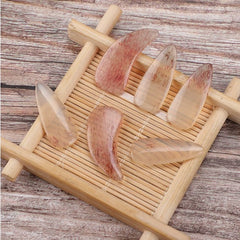 Premium Red Yak Horn Finger Picks for Pipa & Guzheng – Double Arc Design for Performance & Practice
