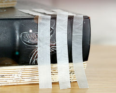 Liaofeng Premium Natural Dizi Membrane – 3 Strips of Reed Inner Skin for Bamboo Flute