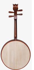 Yuehai 524 Daruan – Professional Chinese Lute in Natural Finish, Made from Dalbergia Oliveri (Burmese Rosewood黄檀木)