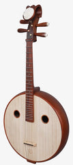 Yuehai 524 Daruan – Professional Chinese Lute in Natural Finish, Made from Dalbergia Oliveri (Burmese Rosewood黄檀木)