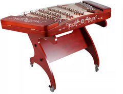 YueHai DL22W African Rosewood 402 Yangqin – Double Phoenix Dance Design