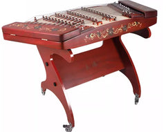 YueHai DL22MP African Rosewood 402 Yangqin – Blossoms of Splendor Design