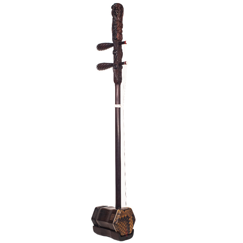 Lu Linsheng Limited Edition Indian Red Sandalwood Erhu – Soloist & Collector’s Model (Zitan King / Flowing Cloud Editions)