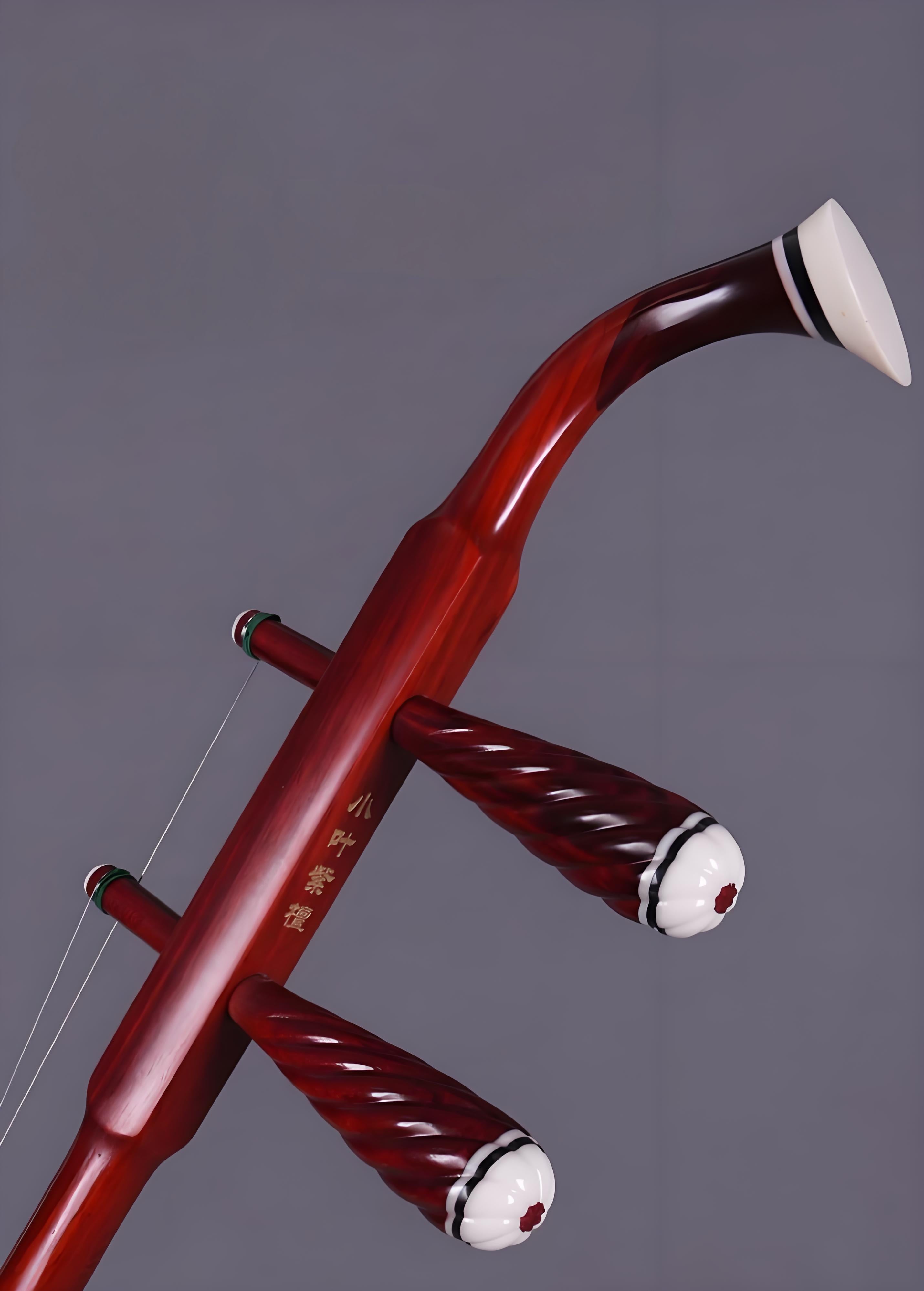 Wan Qixing African Sandalwood Erhu 9503 – Powerful Volume Chinese Fiddle for Beginners