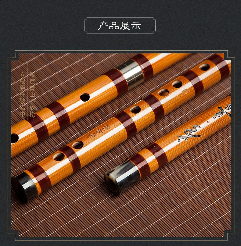 Dong Xuehua Bitter Bamboo Flute – Professional Chinese Dizi for Exams and Stage Performance