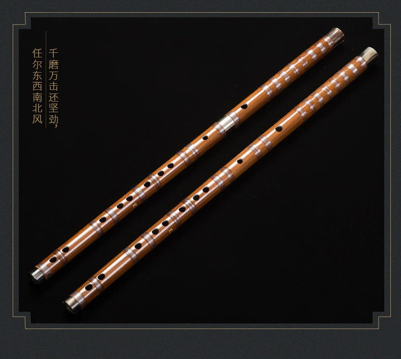 Dong Xuehua Professional Dizi – Premium Bitter Bamboo Chinese Flute for Performance & Exams
