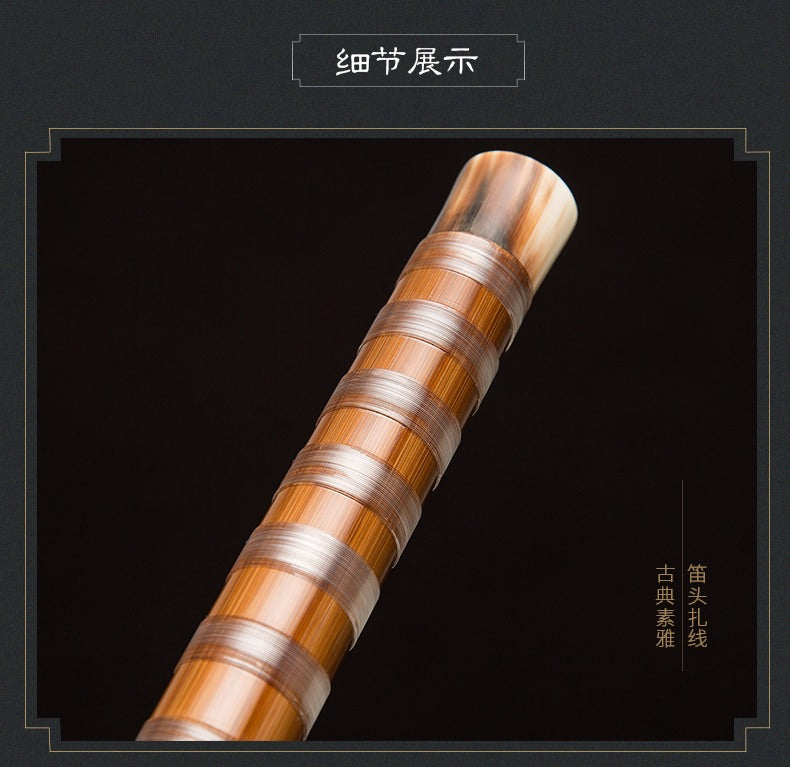 Dong Xuehua Professional Dizi – Premium Bitter Bamboo Chinese Flute for Performance & Exams