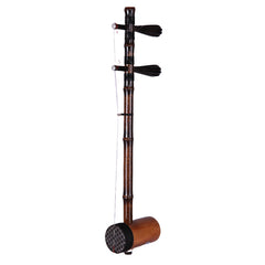 YueHai Model 701-2E Jinghu (Erhuang Tuning) – Grade 1 Purple Bamboo with East African Rosewood Pegs