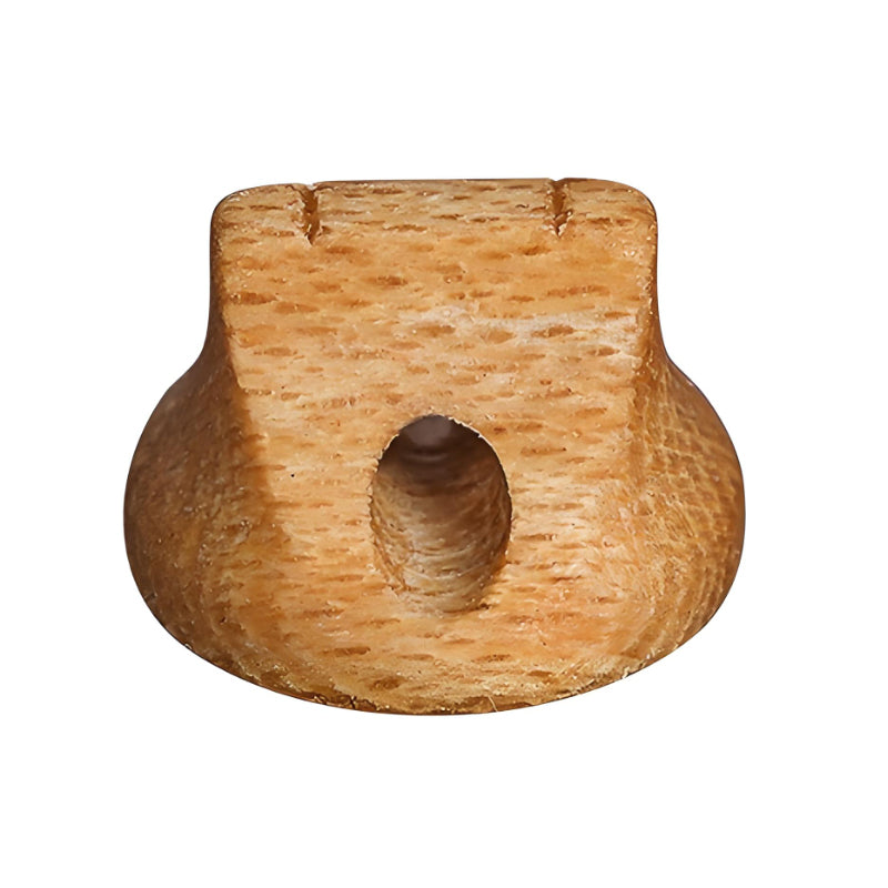 Professional Erhu Bridge - Handcrafted Chun Wood for Enhanced Sound – Premium Round Shape (Set of 3)