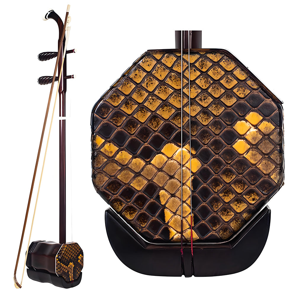 Lu Linsheng Solo Edition Aged Rosewood Zhonghu – Professional Performance & Collector's Model