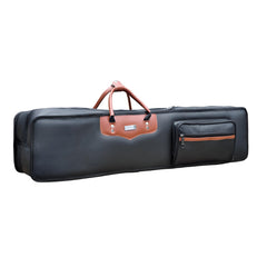 Deluxe Dual Erhu Case – Faux Leather, Velvet Lining, High-Density Padding, Fits Two Instruments