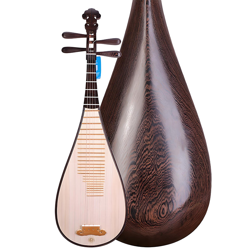 Xinghai 8915-AF Professional Chinese Pipa Chicken Wing Wood Phoenix Tail Hand-Polished Traditional Lute