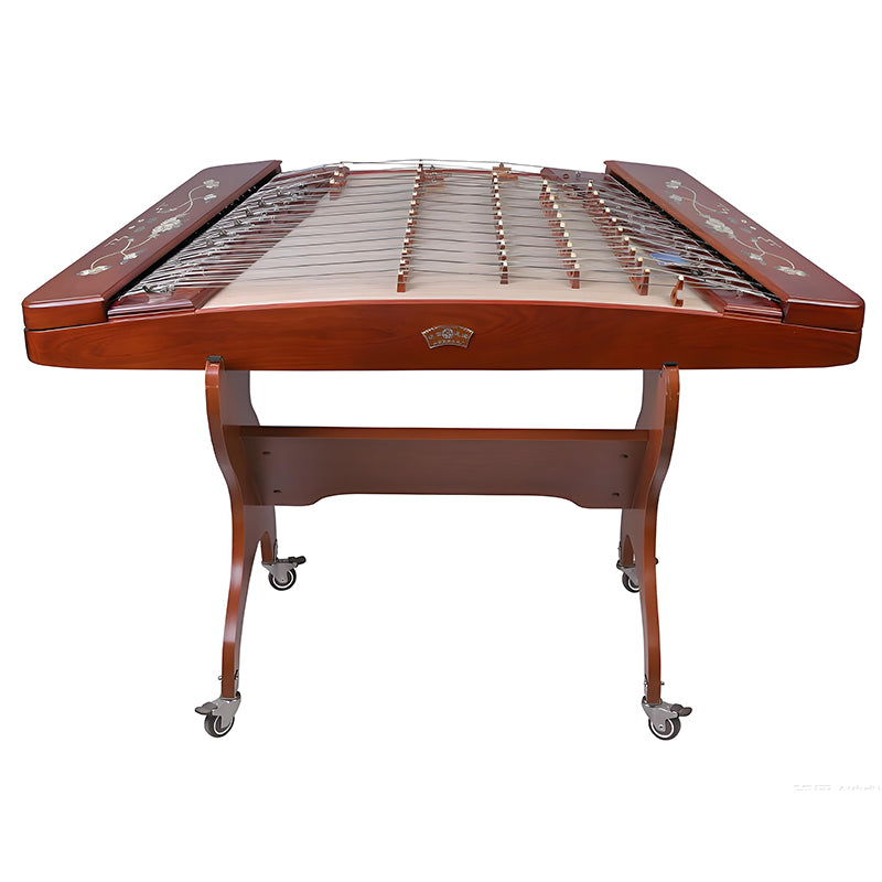 Xinghai 8623L Premium Yangqin – Rosewood Tonewood Chinese Hammered Dulcimer with Handcrafted Mother-of-Pearl Inlay