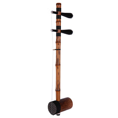 YueHai Model 701BE Jinghu (Erhuang Tuning) – Grade 1 Spotted Bamboo with East African Rosewood Pegs
