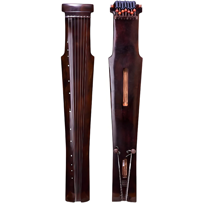 YueHai "Han Song" Guqin – Model 11-AAA | Premium Aged Spruce & Catalpa | Collector’s Edition with Traditional Lacquer Finish