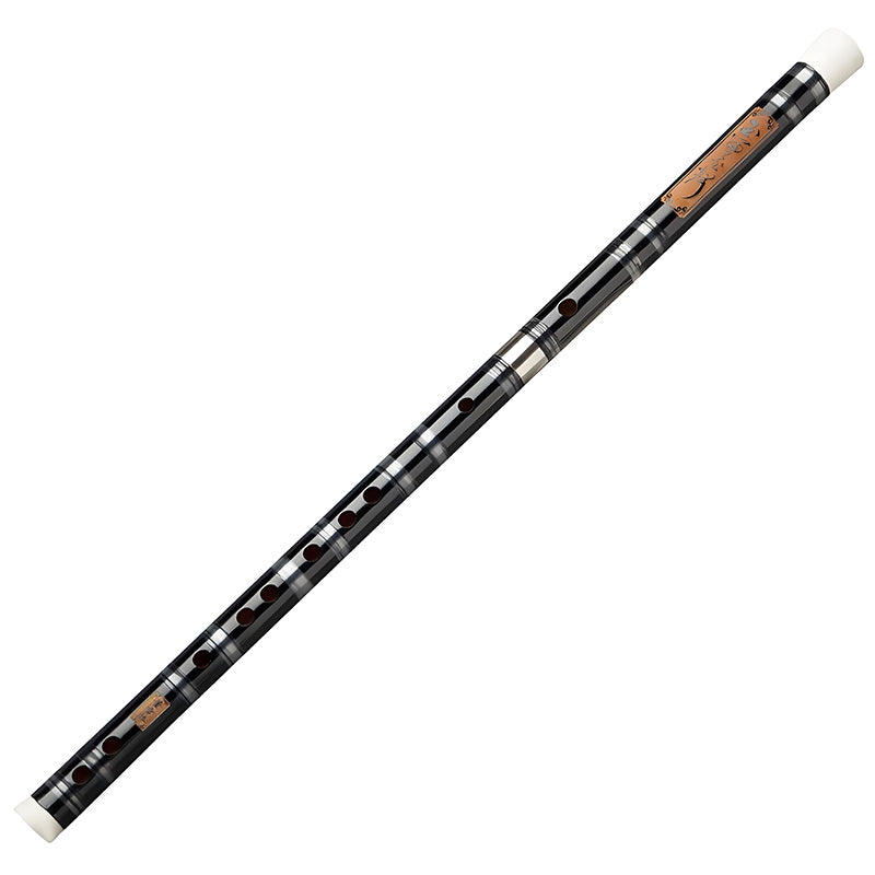 Dong Xuehua Black Bamboo Flute – Handcrafted Bitter Bamboo Flute for Beginners & Performers