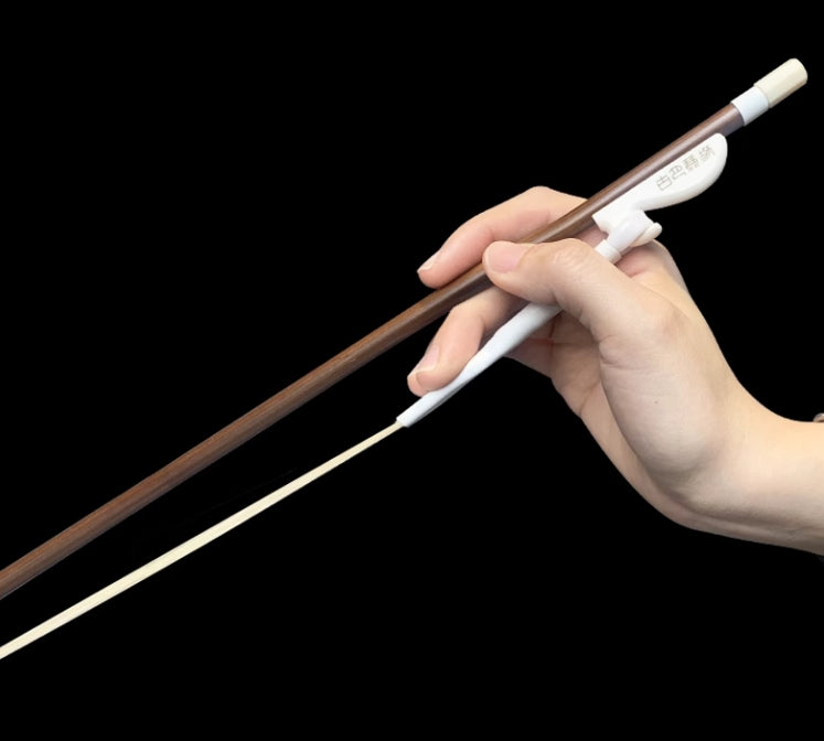 Wan Qixing Performance Erhu Bow – Red Bamboo with Natural White Horsehair