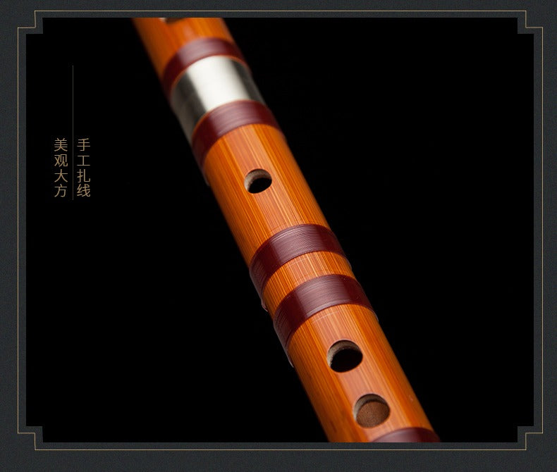 Dong Xuehua Bitter Bamboo Flute – Professional Chinese Dizi for Exams and Stage Performance