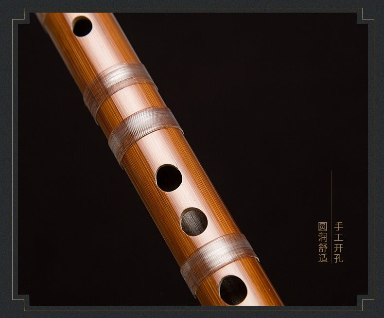 Dong Xuehua Professional Dizi – Premium Bitter Bamboo Chinese Flute for Performance & Exams