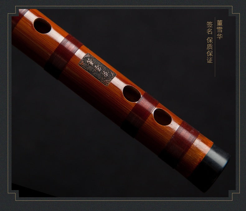 Dong Xuehua Bamboo Flute – Professional Bitter Bamboo Chinese Dizi for Beginners & Performers