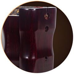 Lu Linsheng Limited Edition Indian Red Sandalwood Erhu – Soloist & Collector’s Model (Zitan King / Flowing Cloud Editions)