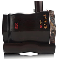 HuQiu Premium Ming-Qing Old Rosewood Erhu 5139 (Golden Seal) – Professional Grade with Classic Elegance