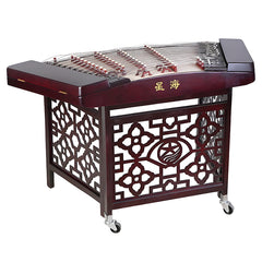 Xinghai 8621 Professional Yangqin – Maple Wood Chinese Hammered Dulcimer with Stand & Accessories