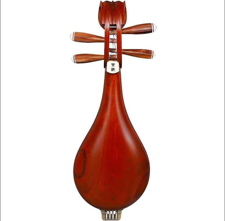 Yuehai 414 Professional Liuqin – Dalbergia Tonkinensis Wood, Natural Finish for Exams & Performance(奥氏黄檀木)