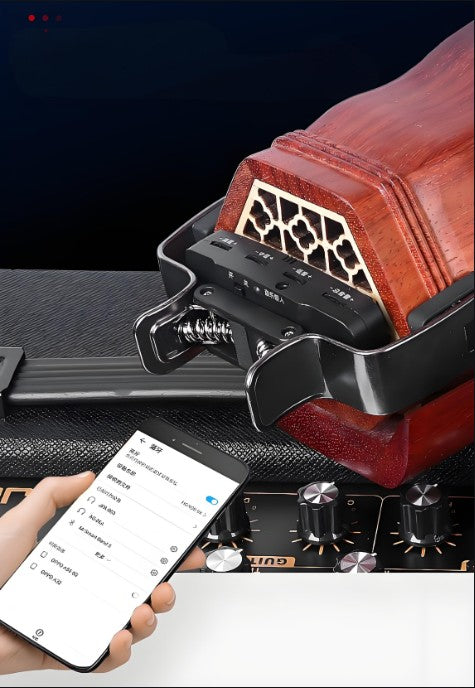 Wireless Pickup for Erhu – UHF Bluetooth Amplifier with Low Distortion and Long-Range Transmission