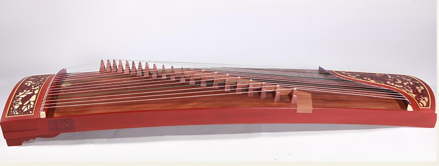 Dunhuang Guzheng 696M – "Hundred Flowers Welcoming Birds" | Bright & Resonant Sound