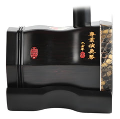 HuQiu Premium Black Sandalwood Professional Erhu (Silver Seal) 5132 – High-Quality Performance Instrument