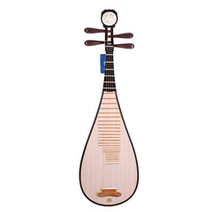 Xinghai 8915-A Professional Pipa – Wenge Wood Chinese Lute with Hand-Polished Finish & Peony Design