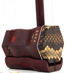 HuQiu "Subtle Fragrance & Graceful Shadows" Indian Small-Leaf Rosewood Erhu 5168-P – Professional Performance Erhu