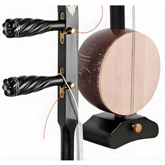 Xinghai 8736G Professional Gaoyin Banhu – African Blackwood, Old Coconut Shell, Solid Paulownia Soundboard