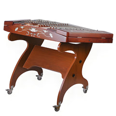 Xinghai 8623L Premium Yangqin – Rosewood Tonewood Chinese Hammered Dulcimer with Handcrafted Mother-of-Pearl Inlay