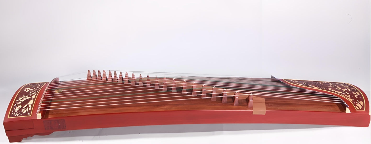 Dunhuang Guzheng 696M – "Graceful and Elegant" | Bright Tone & Exquisite Mother-of-Pearl Inlay