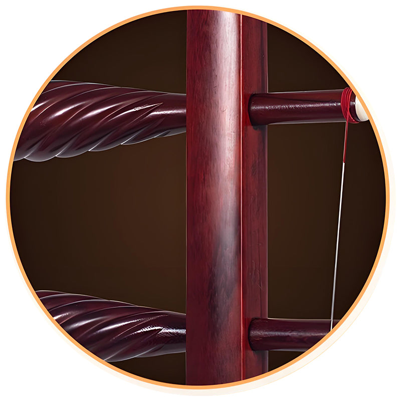 Lu Linsheng 4-Star African Red Sandalwood Erhu – Silver Label Professional Solo & Exam Grade