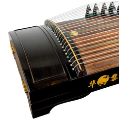 Huali Guzheng 808S “Natural Charm” — Ebony Frame, Minimalist Design, Professional Grade