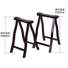 Dunhuang Guzheng Stand – Folding Solid Wood A-Frame, Model 3206