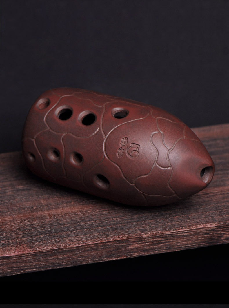 KongGu Xun 2024 – Professional 10-Hole Ceramic Ocarina Flute for Beginners & Students