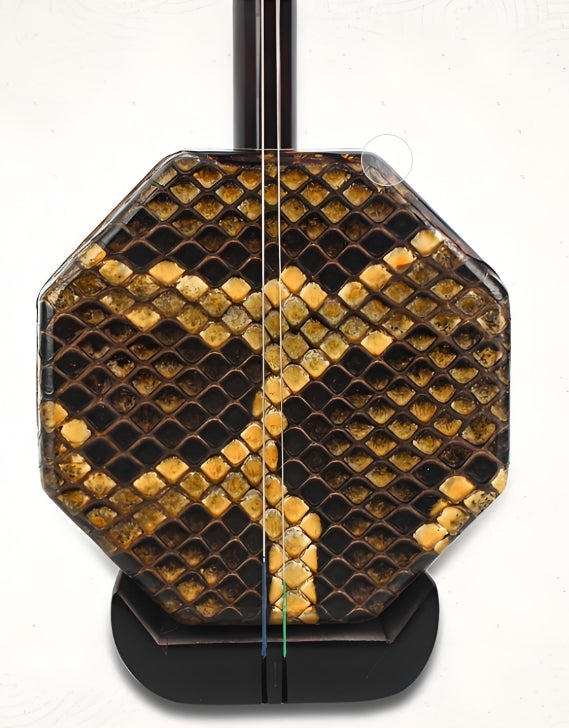 HuQiu Selected Ebony Zhonghu 5209 – 3.5-Inch “Qian Ba, Hou Yuan” Design for Professional Performance
