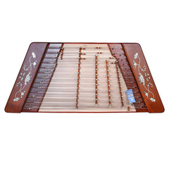 Xinghai 8623L Premium Yangqin – Rosewood Tonewood Chinese Hammered Dulcimer with Handcrafted Mother-of-Pearl Inlay