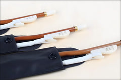 Huqiu Professional Erhu Bow – Handcrafted Purple Bamboo with Natural White Horsehair