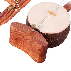 Xinghai 8733G Professional Gaoyin Banhu – Red Ironwood, Old Coconut Shell, Solid Paulownia Soundboard