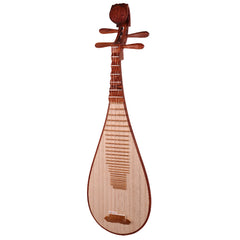 YueHai 914B-AA Concert Pipa – Premium Dalbergia Ostosperma, Natural Polish, Yun Cloud Head, Wooden Pegs