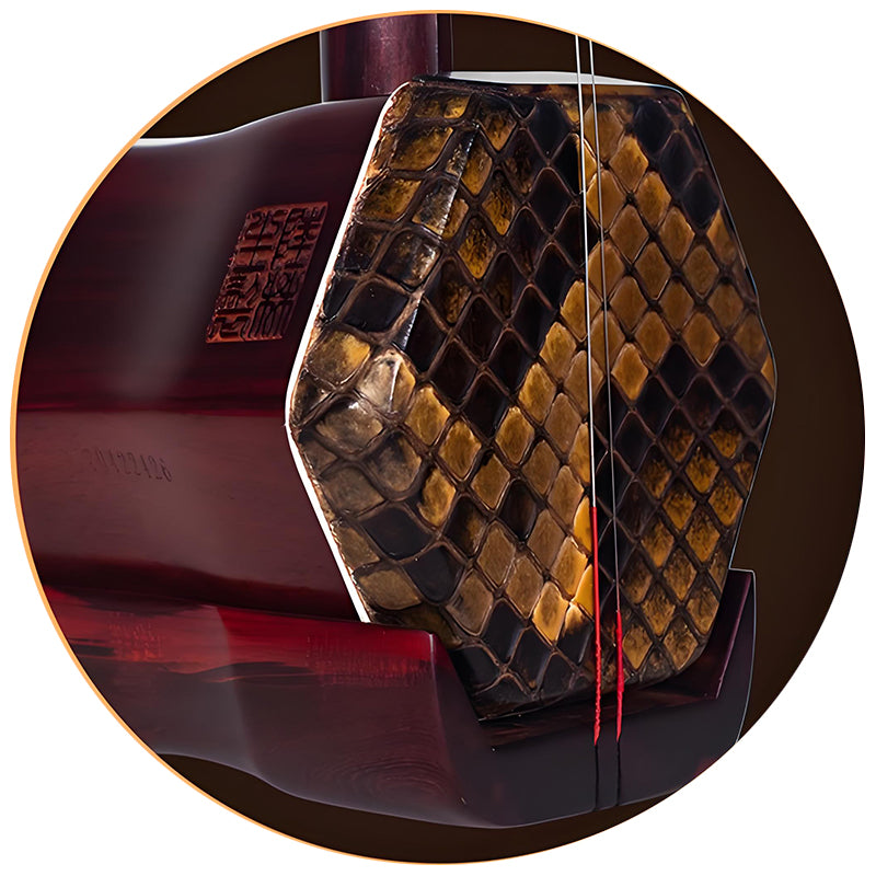Lu Linsheng Five-Star Collection Erhu – African Red Sandalwood Models for Graded & Solo Performance