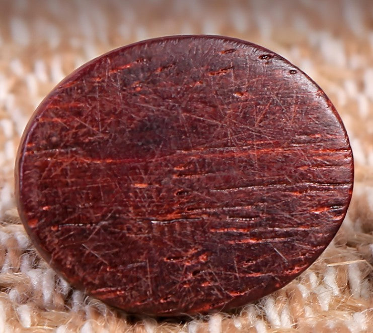 Oval-Shaped Indian Red Sandalwood(小叶紫檀) Erhu Bridge – Handcrafted Precision for Refined Tone