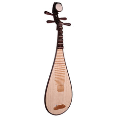 YueHai 918 Pipa – Dalbergia Louvelii Wood, Natural Finish, Yun Cloud Head, Wooden Pegs